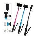 Extendable Wireless Monopod with High Quality Focusing Bluetooth Shutter